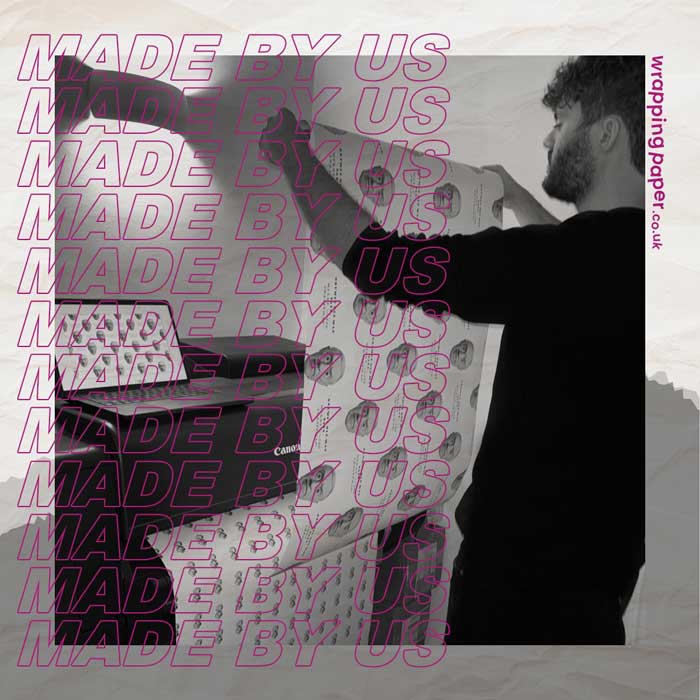 Adam and Tonia - Founders of WrappingPaper.co.uk in West Yorkshire